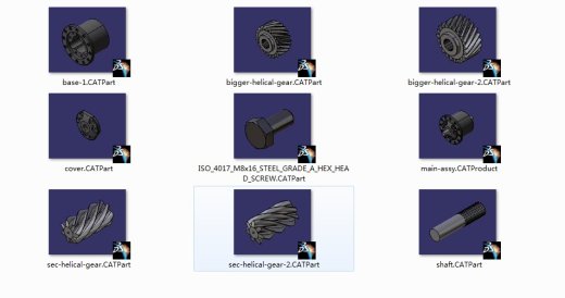 宝贝_斜齿轮差速器图纸(出售版)缩略图