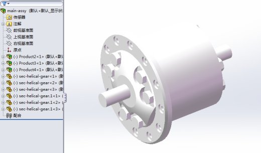 宝贝_斜齿轮差速器图纸(出售版)缩略图