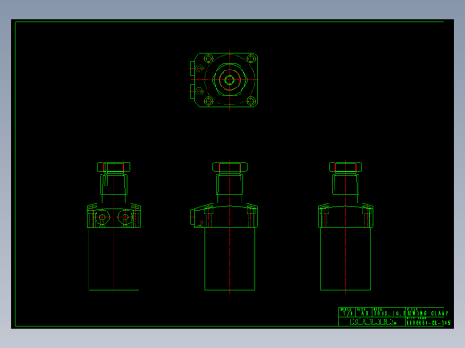 LHS0650-CL-Y45多系列多零件图纸模型