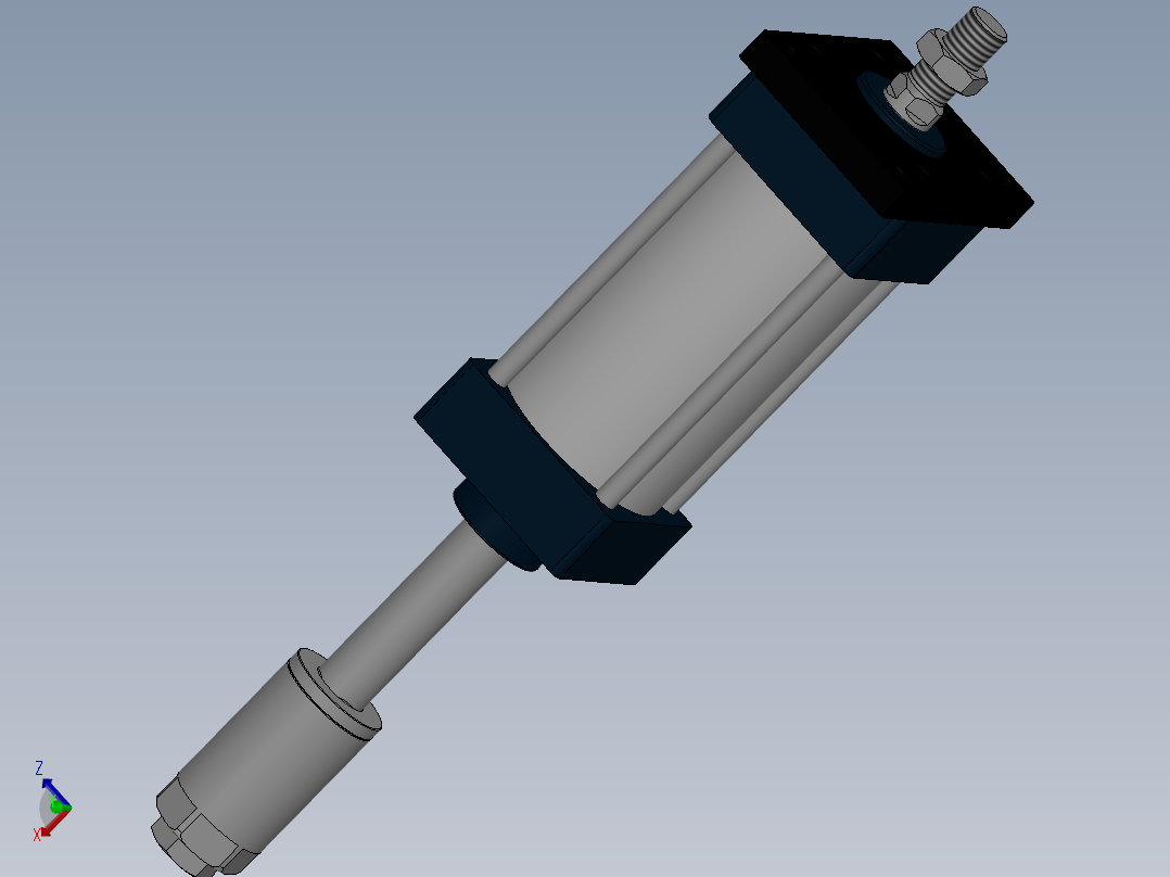 气缸SCJ63x75-50SFA主视图