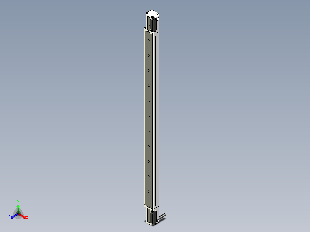基恩士SL-V14L_T_kc图纸模型主视图