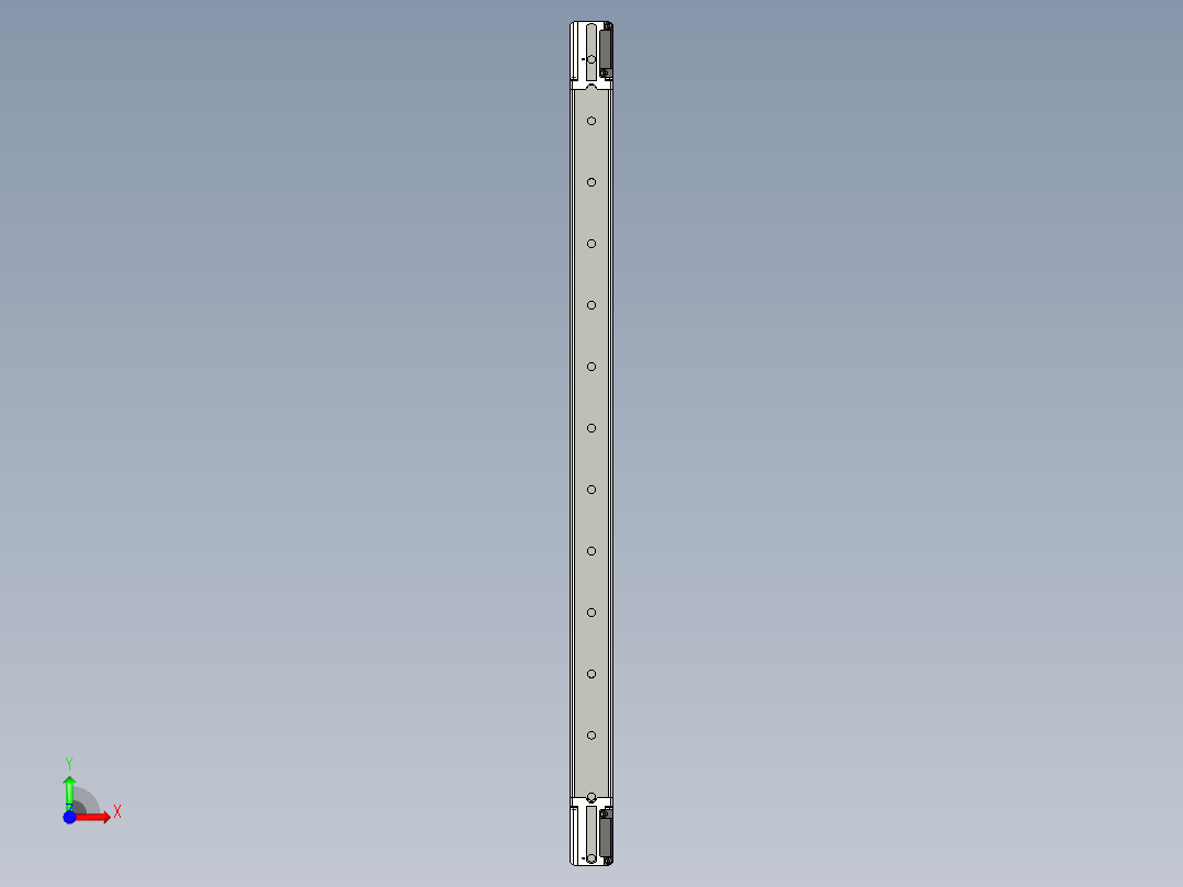 基恩士SL-V14L_T_kc图纸模型前视图