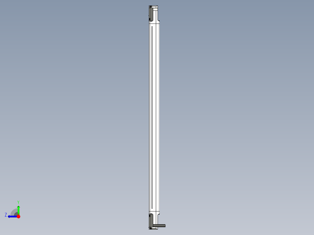 基恩士SL-V14L_T_kc图纸模型右视图
