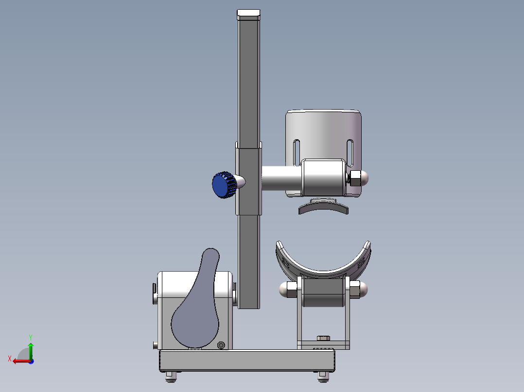 肘关节活动器后视图