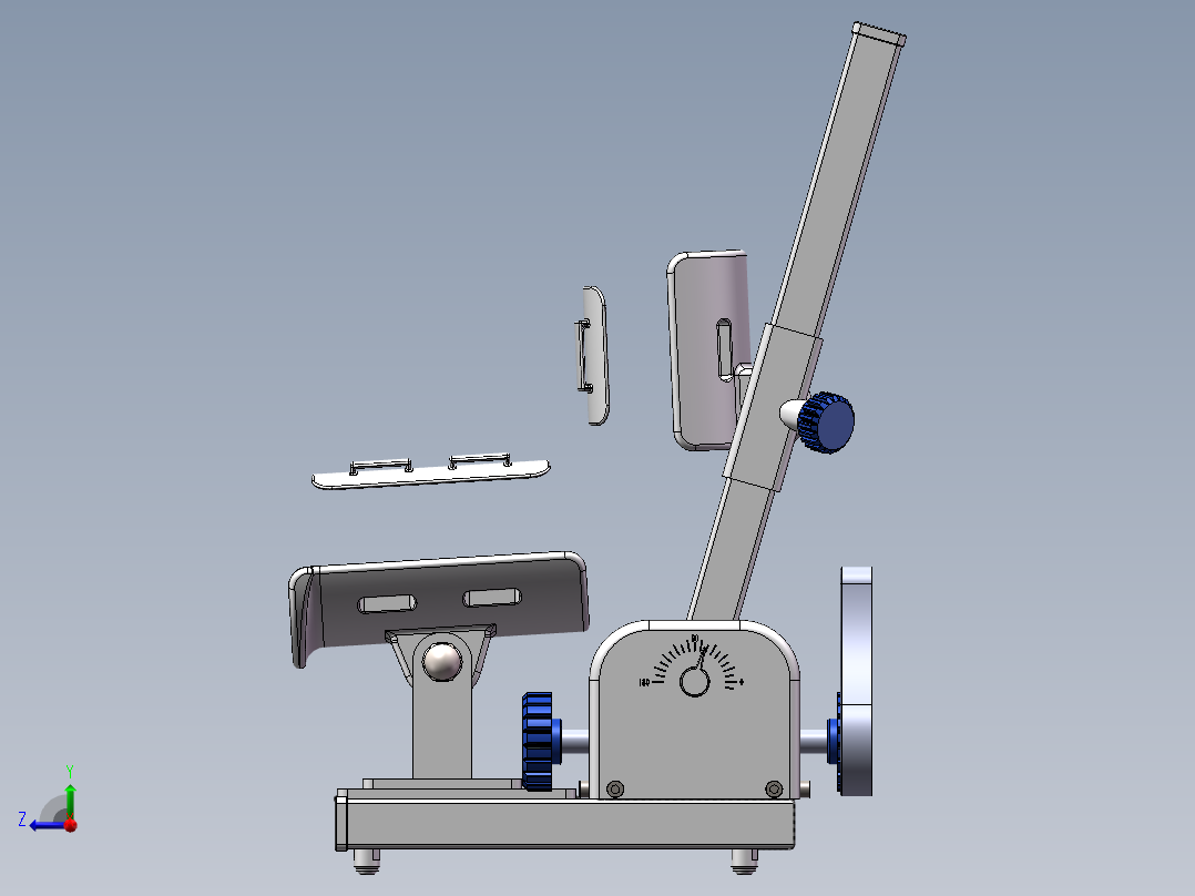 肘关节活动器右视图