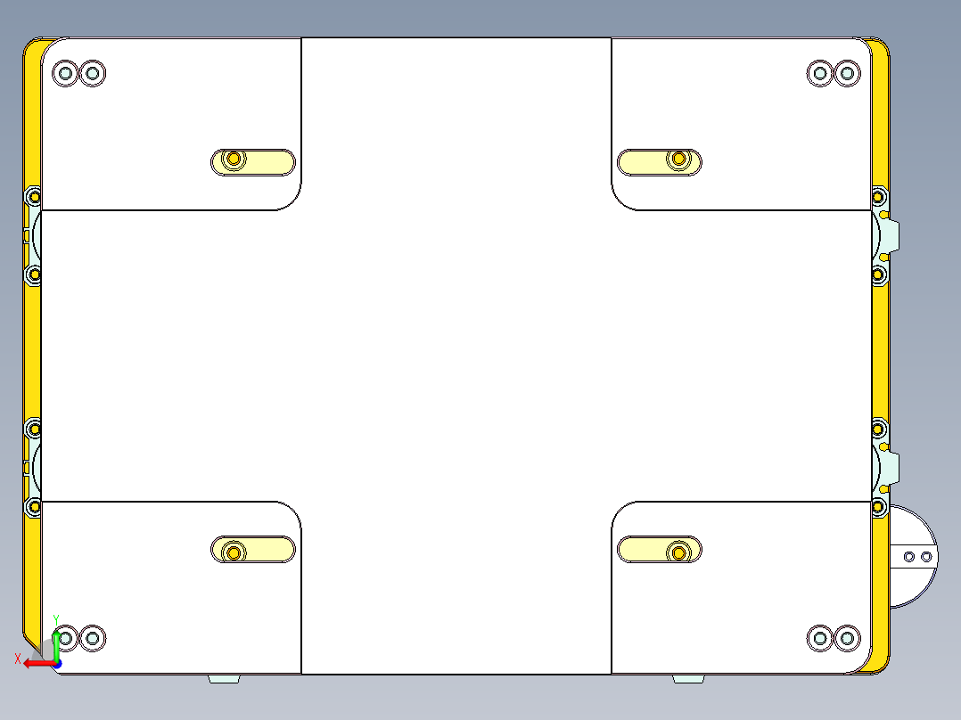 vaub0_lcd_cover619-cnc5笔记本CNC工装夹具三维模型-0623后视图
