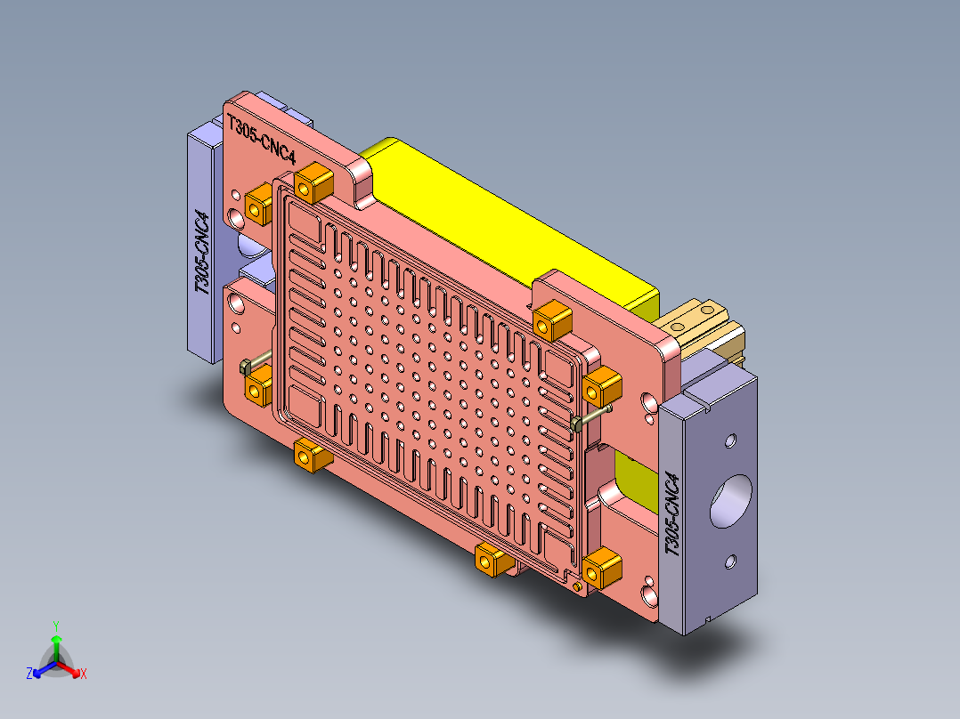 T305-CNC4笔记本CNC工装夹具三维模型-0621主视图