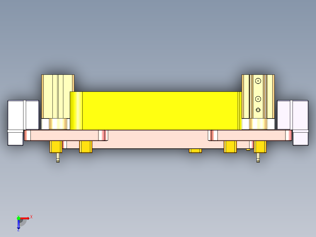 T305-CNC4笔记本CNC工装夹具三维模型-0621俯视图