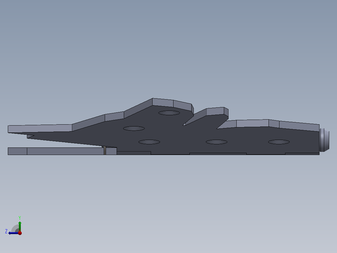 铰链、-狗头铰链dog-head右视图