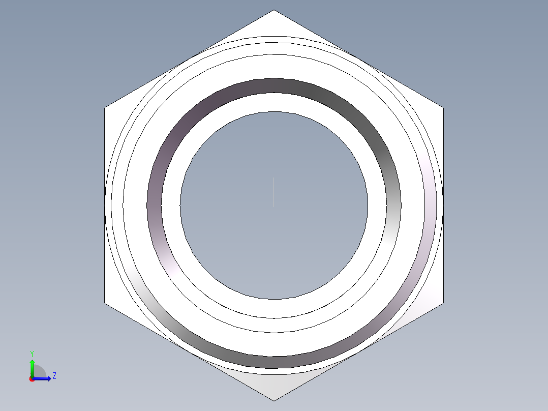 直通接头-G、1C-26左视图