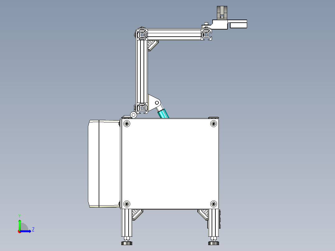 A2004009-机械表宝石加工设备左视图