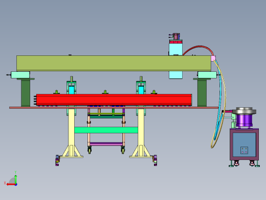 柔性化的天线装配操作装置后视缩略图