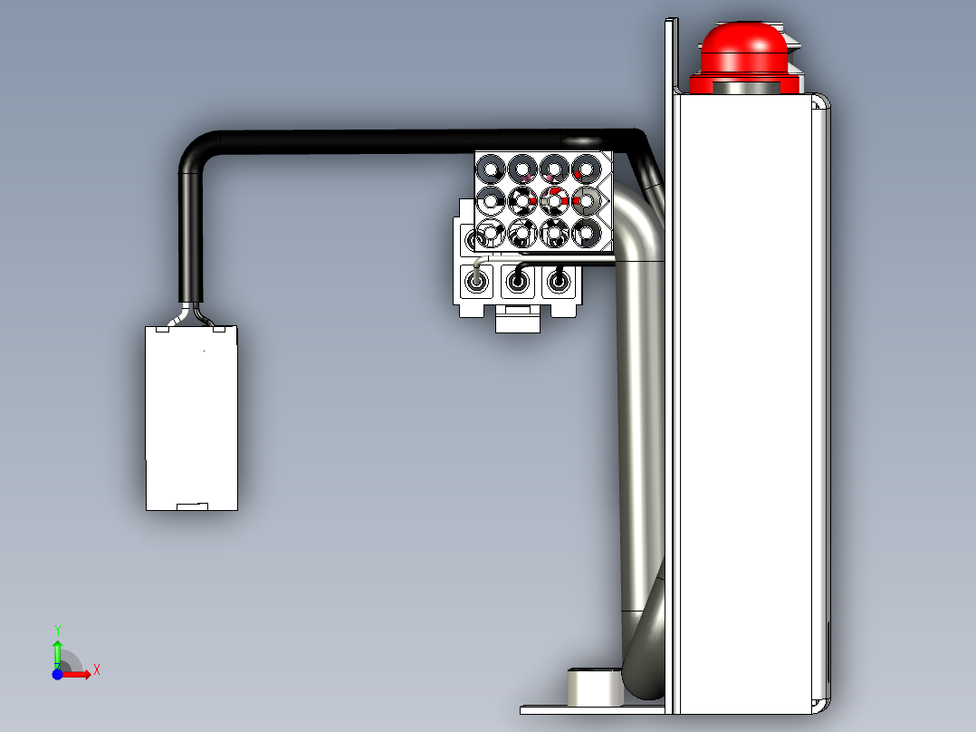 A2004269-CCHX 2015 显示面板单元布线布局前视图