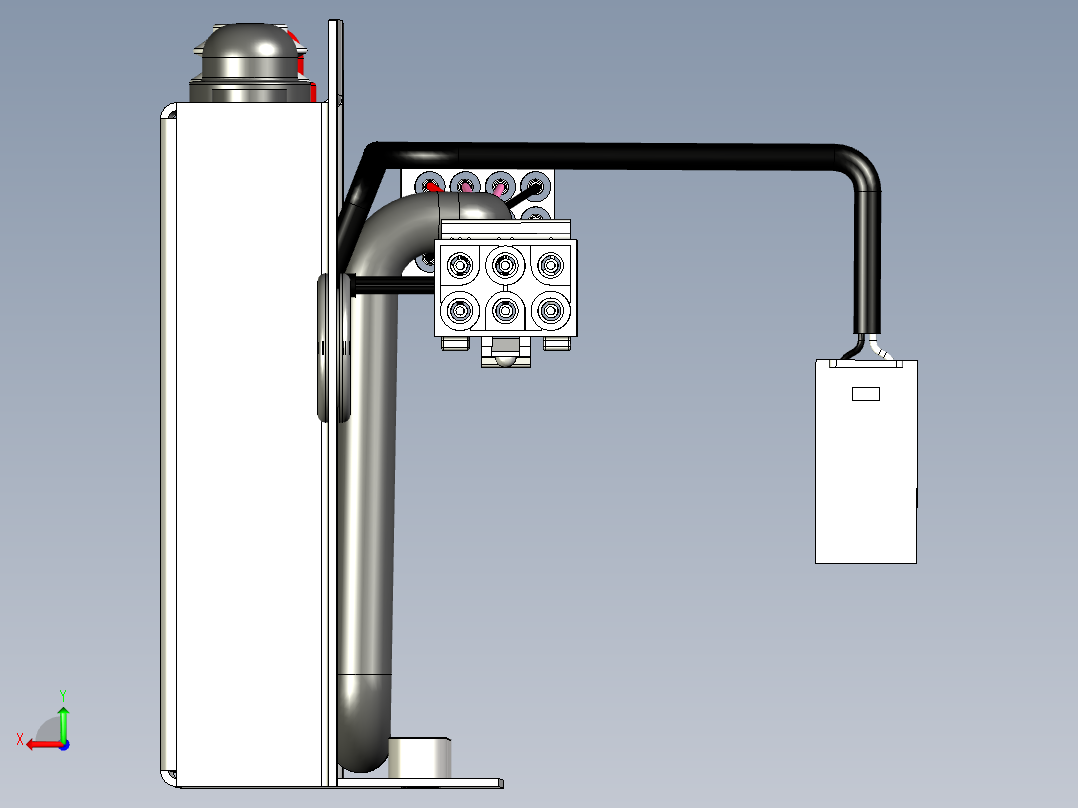 A2004269-CCHX 2015 显示面板单元布线布局后视图