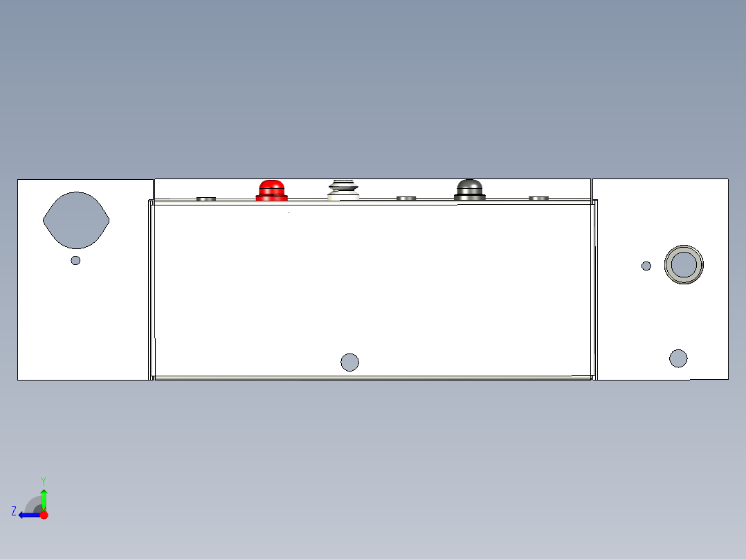 A2004269-CCHX 2015 显示面板单元布线布局右视图
