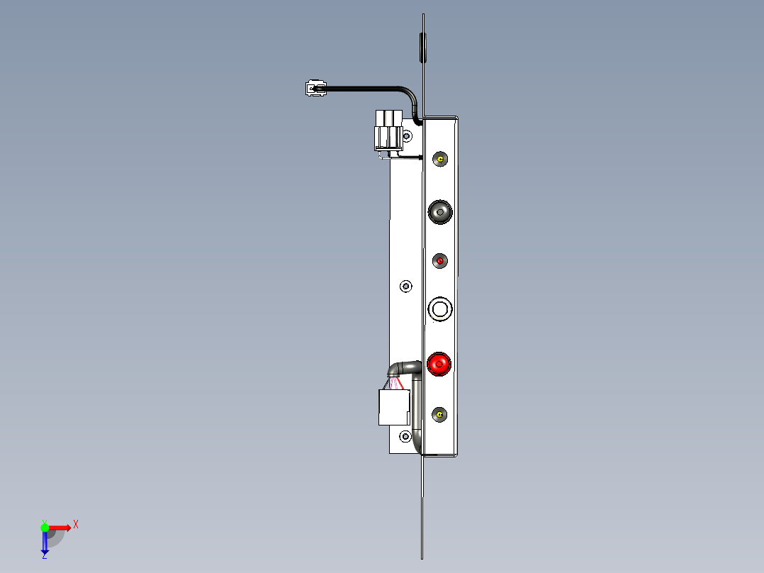 A2004269-CCHX 2015 显示面板单元布线布局俯视图