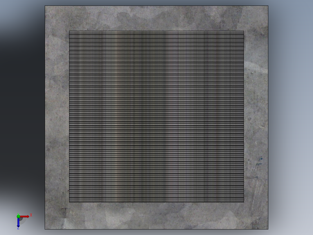 A2004258-发电机笼俯视图