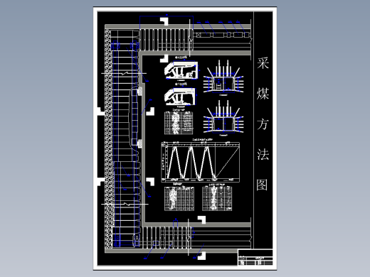 永煤集团城郊煤矿1.2Mta新井设计含5张CAD图