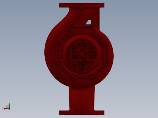 泵 LPC4 100-200_4 IE3后视缩略图
