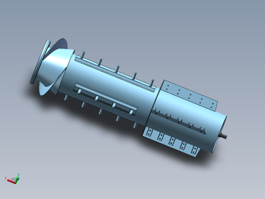 履带机玉米滚筒