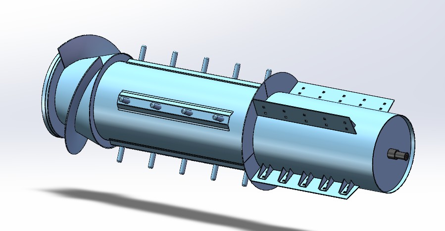 履带机玉米滚筒