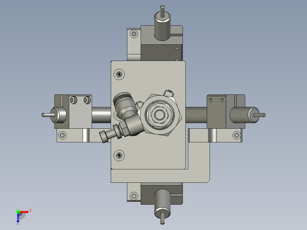 ADJ-08-00-冷压UV组件俯视图