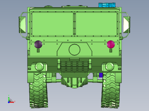八十年代重型进口汽车前视缩略图