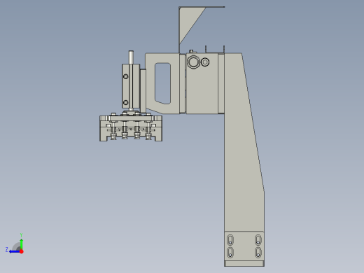 450机械手装配体左右视缩略图
