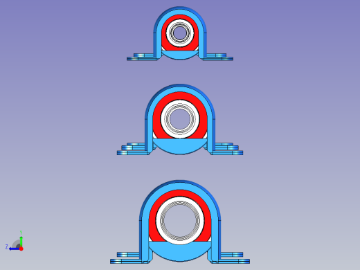 SBPP200带座轴承集合大全右视缩略图