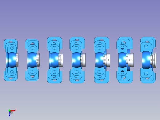 SBPP200带座轴承集合大全俯视缩略图