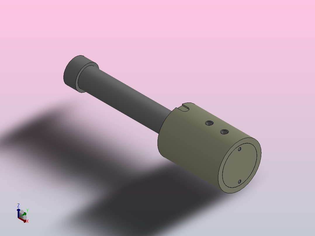 YRA油路旋转接头[YRA-4-255]主视图