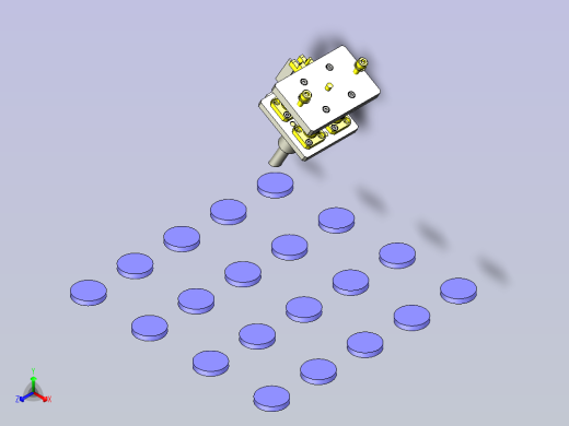 一种工件吸附手臂3D图纸