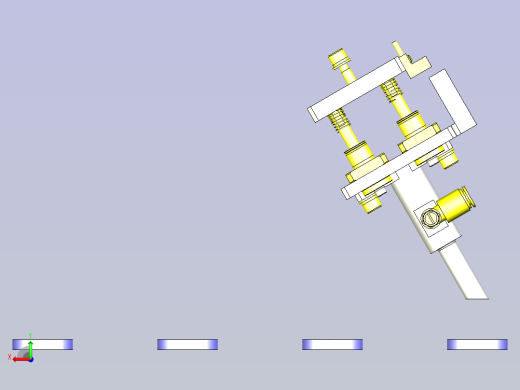 一种工件吸附手臂3D图纸后视缩略图