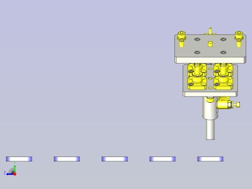 一种工件吸附手臂3D图纸右视缩略图