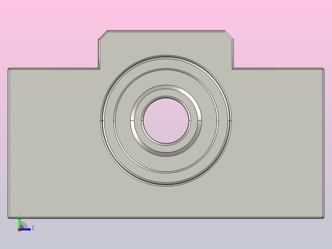 EF丝杠支撑[EF6]左视图