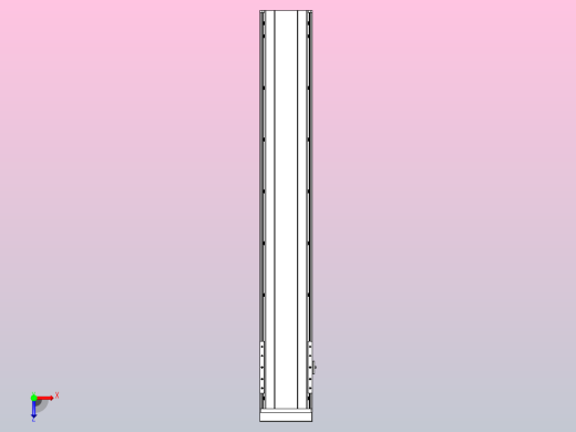 日规模组半封闭丝杆TPA-HNR-202D-2510C-L1200-MP-C-P75-N3俯视缩略图