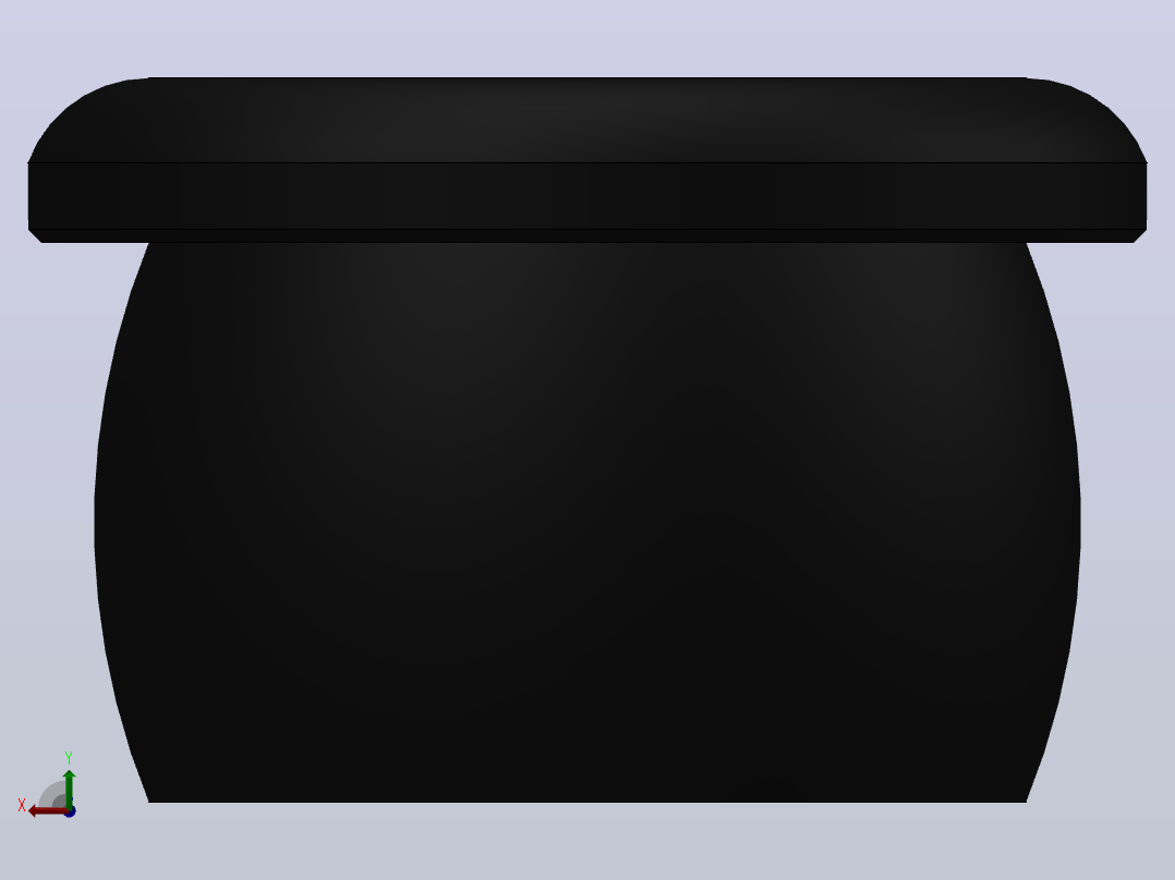 HY8330.3堵头[HY8330.3＼d=15]后视图