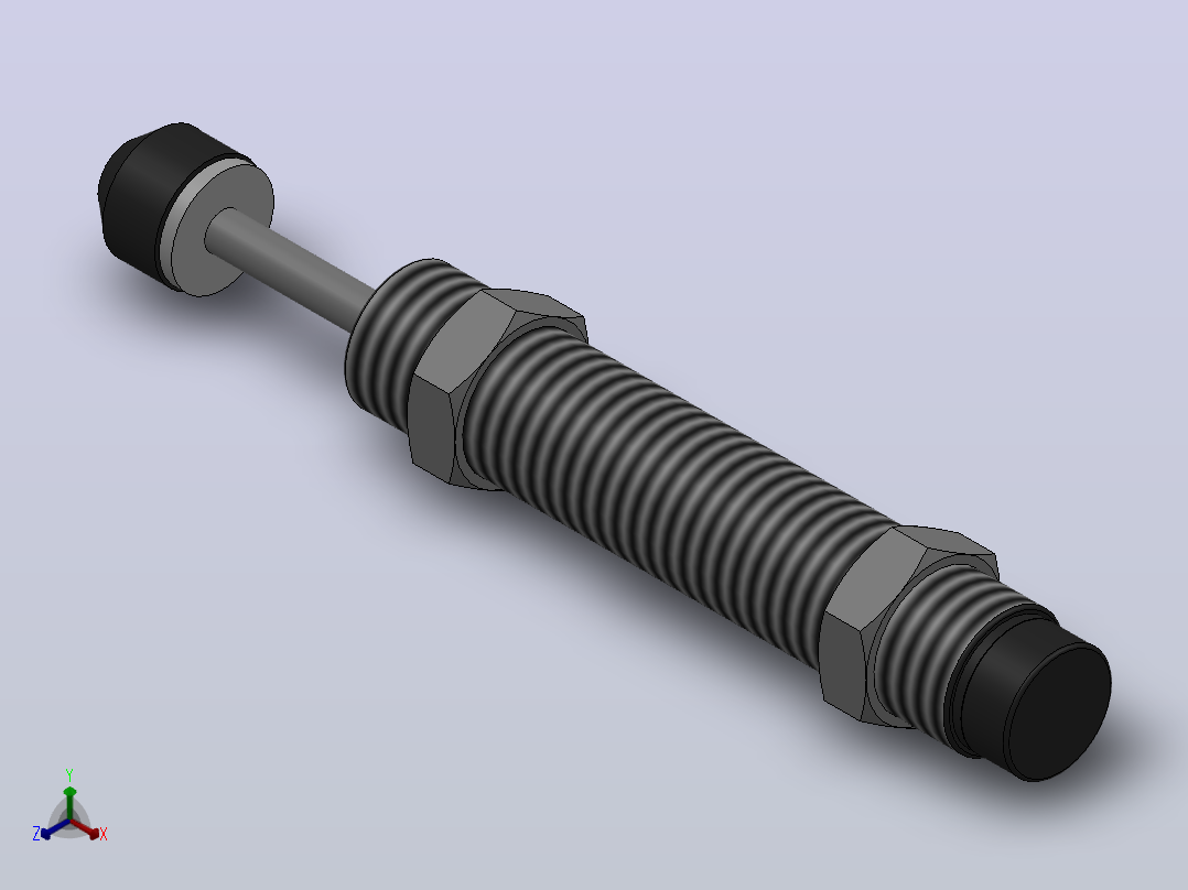AC14／20中小型系列自动补偿缓冲器[AC▪2030▪1]主视图