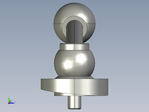 GN 918.2 凸轮式锁紧杆[GN_918.2-40-KV-R]左视缩略图