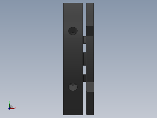 NKA开槽锁紧螺母[NKA M70×2.0]前视缩略图