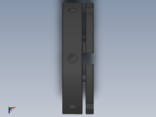 NKA开槽锁紧螺母[NKA M70×2.0]俯视缩略图