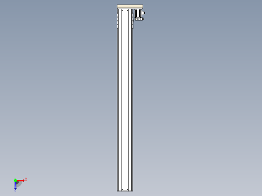 日规模组半封闭丝杆TPA-HNR-220D-3210C-L2250-ML-Y-P1K-N3俯视缩略图