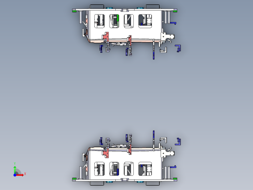车门框架夹具前视缩略图