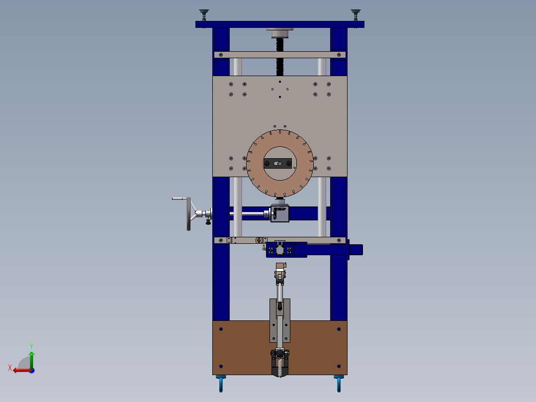 高频焊机设计（含全部文档，word、3D和2D，SW格式后视图