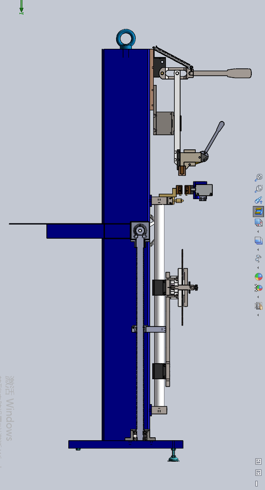 高频焊机设计（含全部文档，word、3D和2D，SW格式