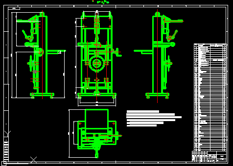 高频焊机设计（含全部文档，word、3D和2D，SW格式