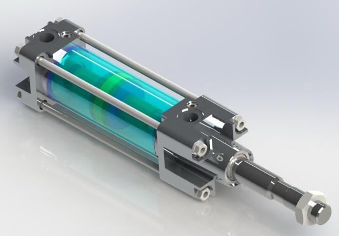 可活动的液压缸