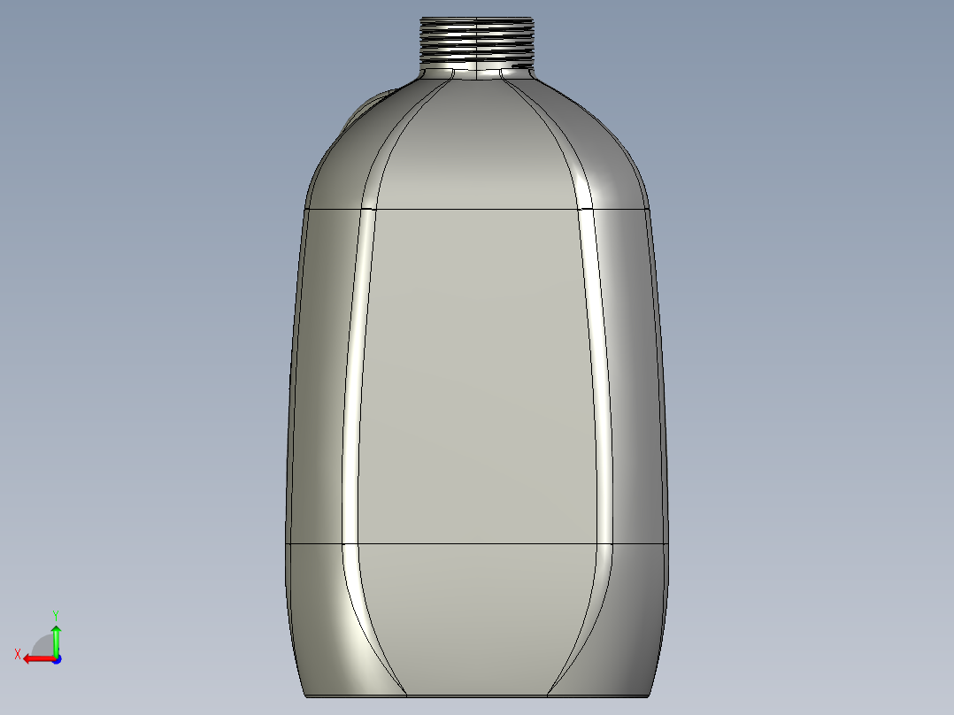 创意牛奶包装设计后视图