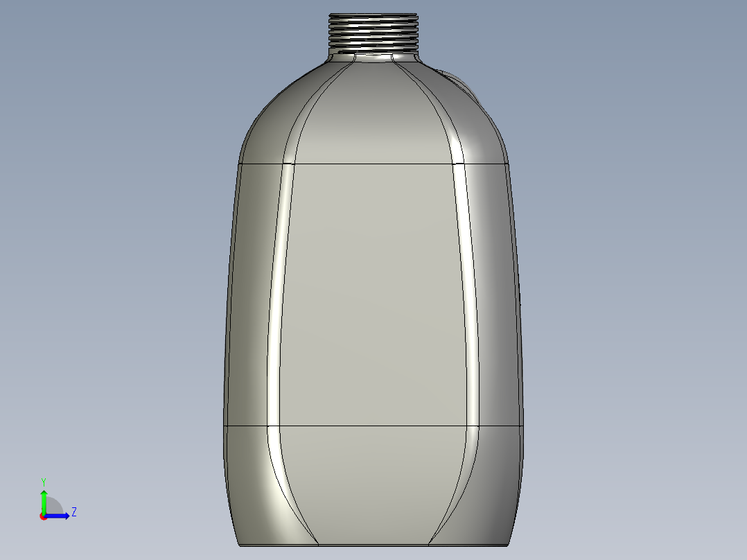 创意牛奶包装设计左视图