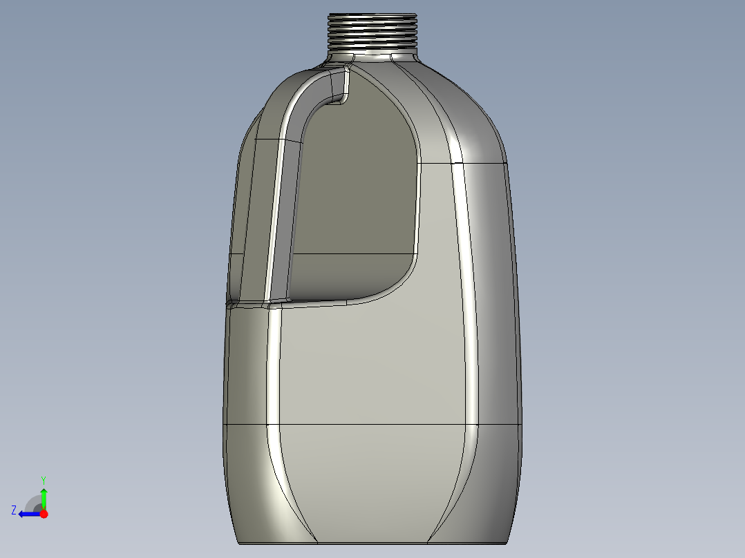 创意牛奶包装设计右视图